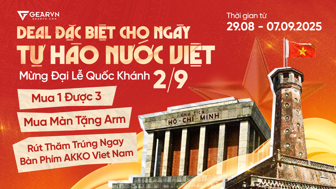 Deal xịn ngày Tự hào nước Việt - Mừng Đại lễ Quốc Khánh 2/9