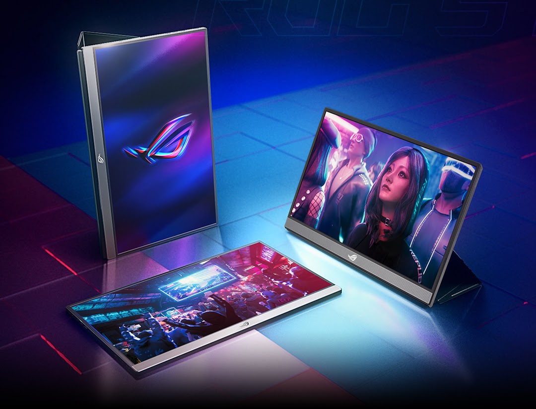 Asus ra mắt màn hình gaming di động 17 inch, 1080p, 240 Hz, pin 7800 mAh