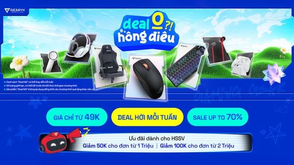 Mua Gaming gear nhận ưu đãi lên đến 70% Từ GEARVN dịp B2S 2025