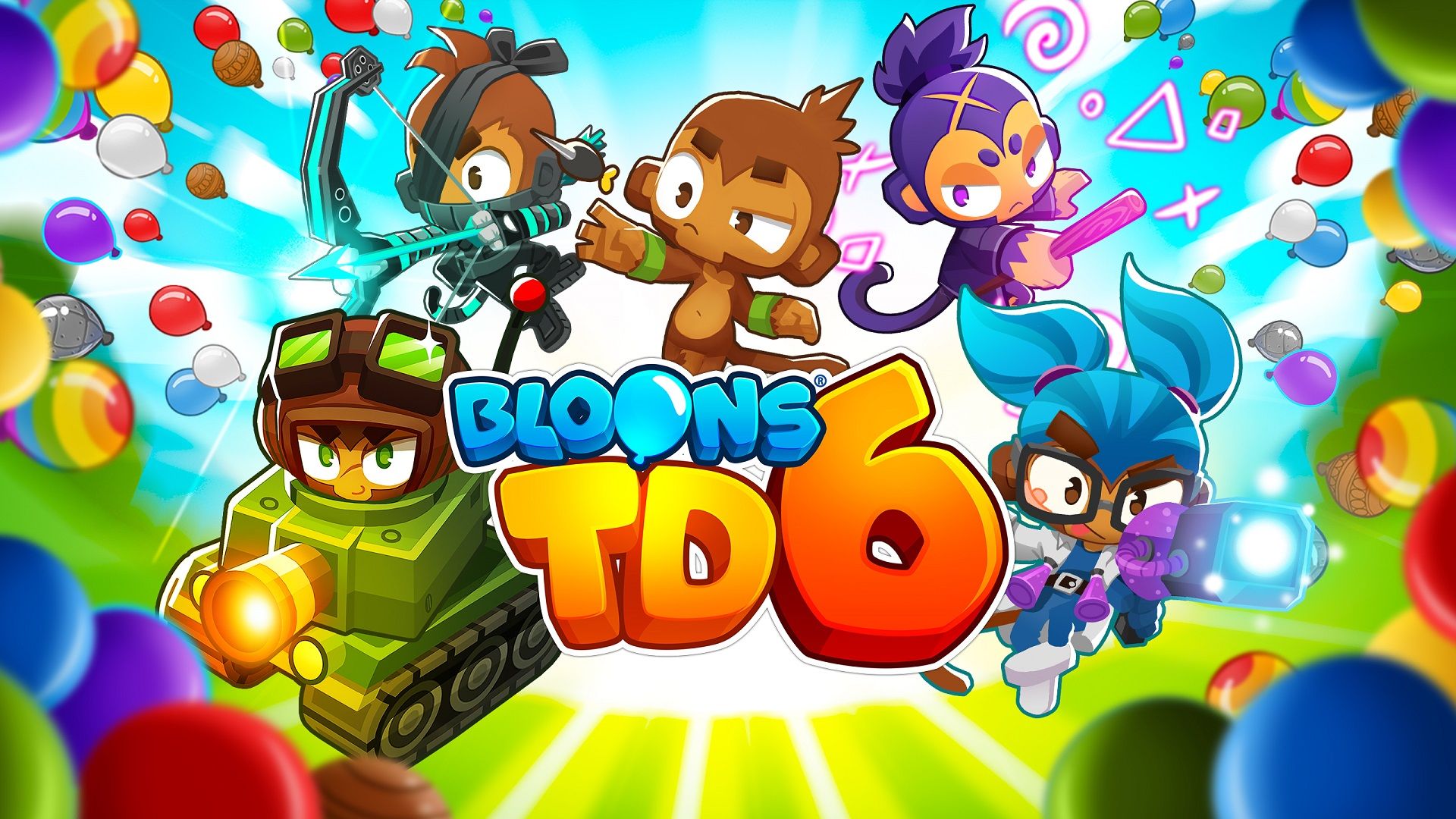 Bloons TD 6 đang miễn phí, mời bạn tải về trồng trụ thủ thành cực vui