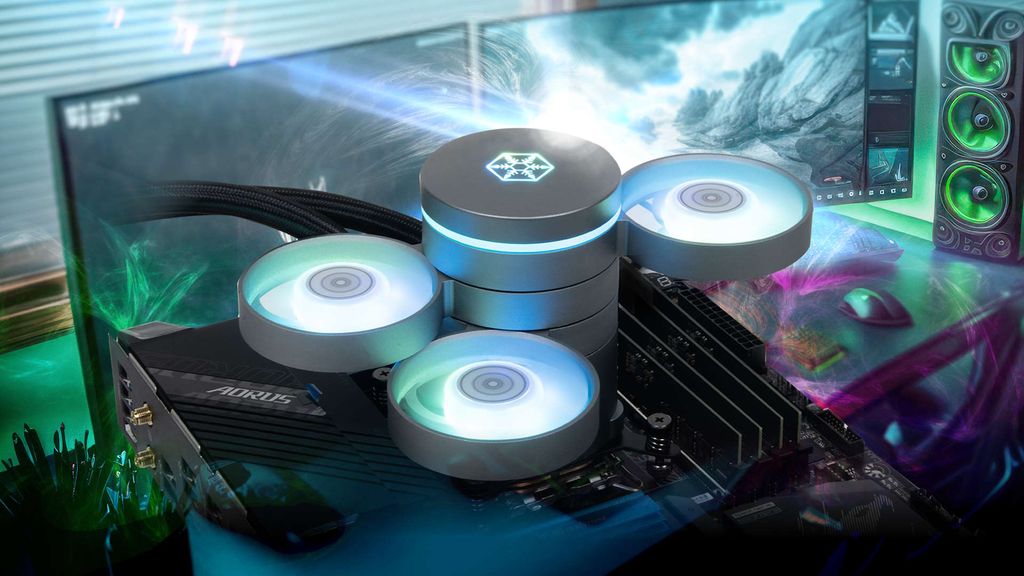 SilverStone ra mắt tản nhiệt nước All-in-One xếp chồng quạt để làm mát linh kiện xung quanh