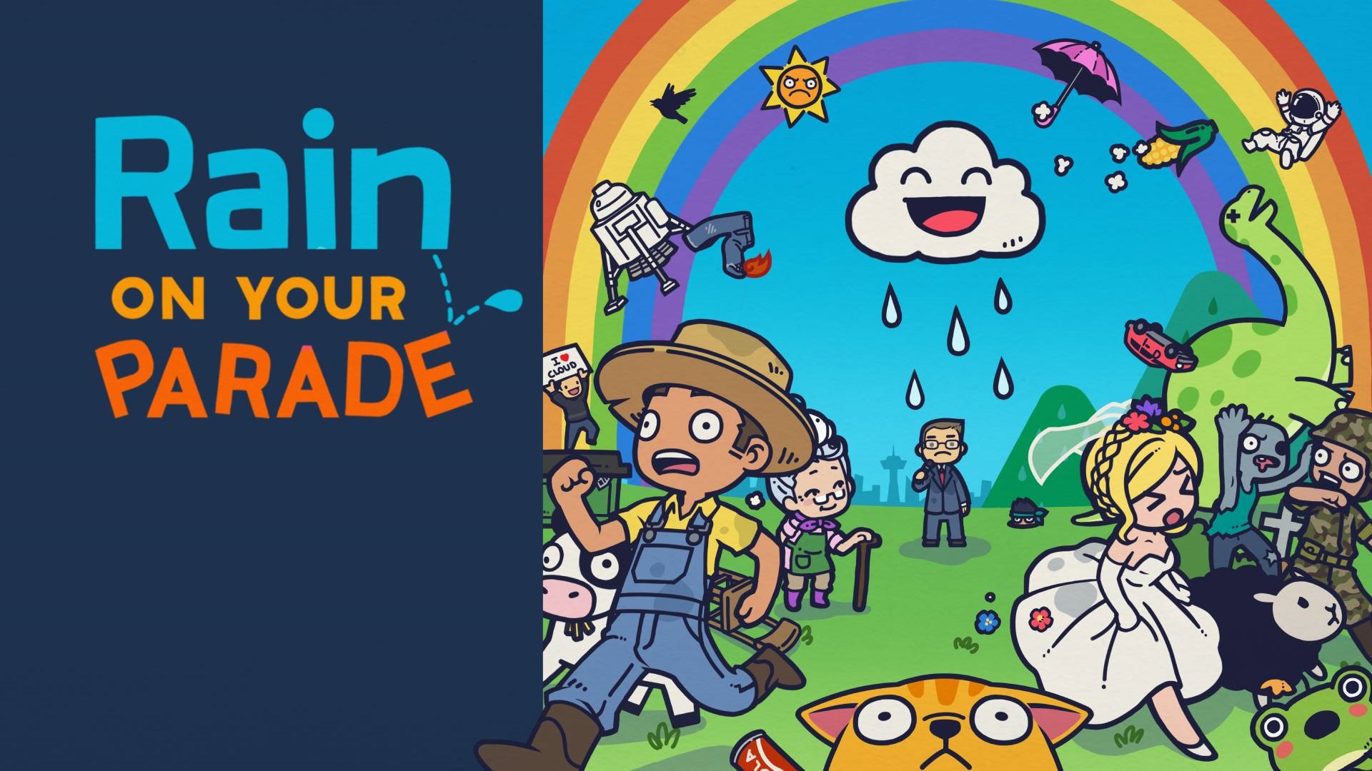 Mời các bạn hóa thân thành đám mây oan nghiệt khiến loài người đau khổ trong tựa game Rain on Your Parade