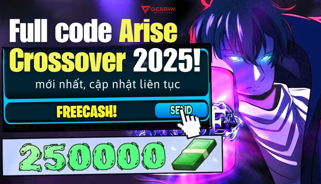 Full code Arise Crossover mới nhất 2025 cập nhật liên tục