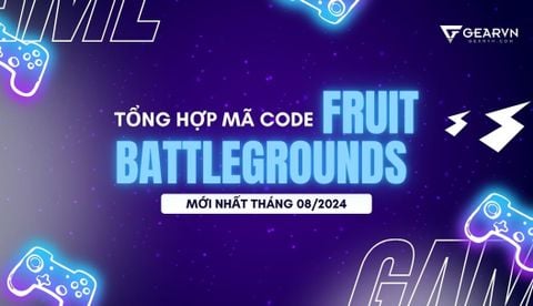 Full danh sách code Fruit Battlegrounds 2025 mới nhất nhận GEMS Free