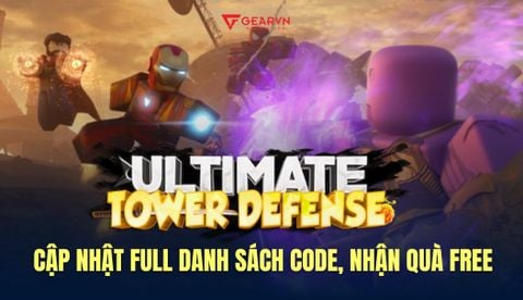 Cập nhật Full danh sách code Ultimate Tower Defense mới nhất 2025
