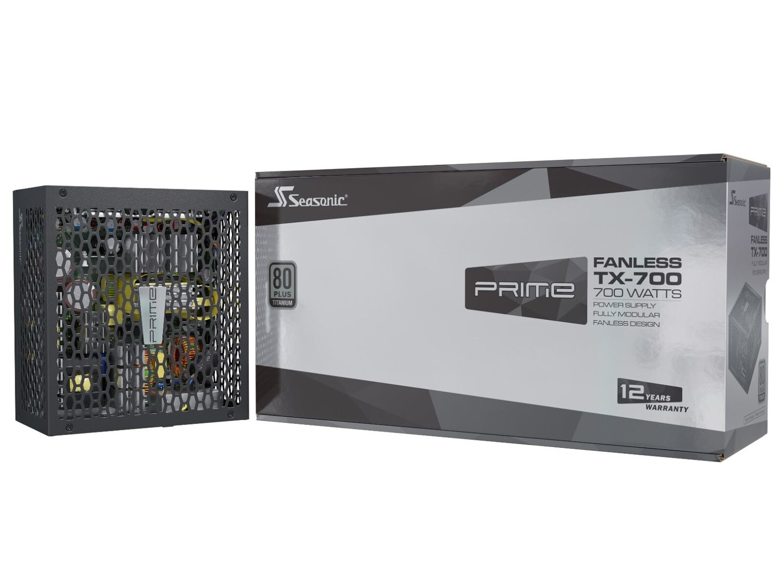 SeaSonic ra mắt Prime Fanless: nguồn cao cấp công suất 700 W, chuẩn 80 Plus Titanium, không quạt hoạt động siêu êm