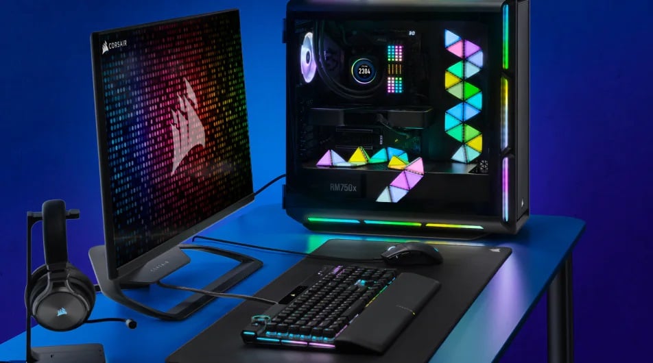 Corsair ra mắt đèn LED dạng mô-đun iCUE LC 100, giá từ 130 đô