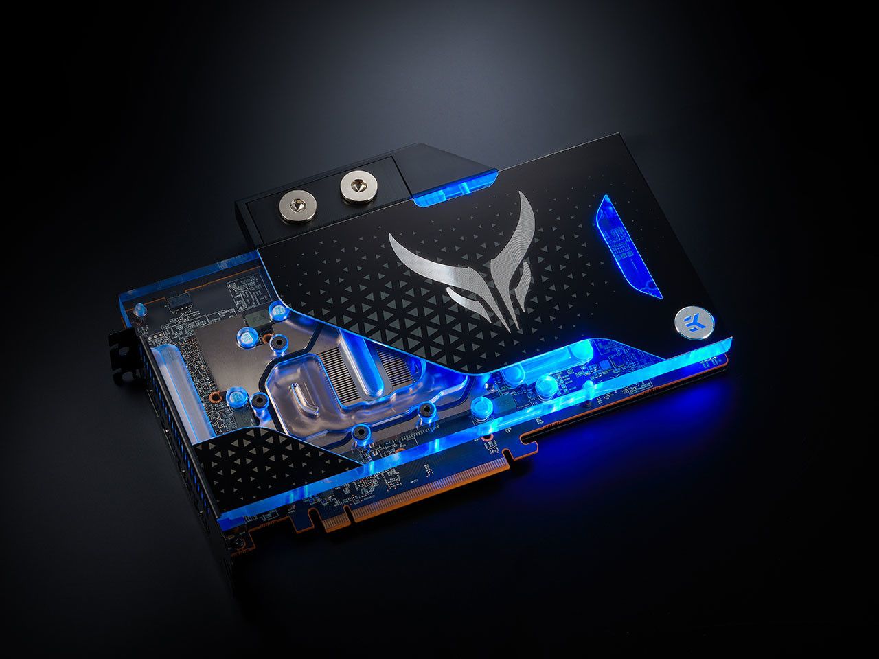 PowerColor trình làng phiên bản “thủy quái” của RX 5700 XT, tích hợp block nước EK đầy ma mị