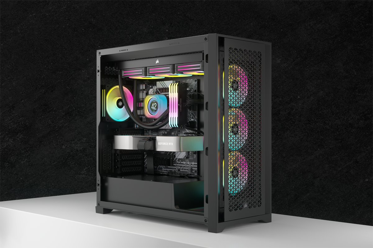 CORSAIR ra mắt dòng tản nhiệt nước AIO trang bị màn hình LCD thuộc hệ sinh thái linh kiện thông minh iCUE LINK