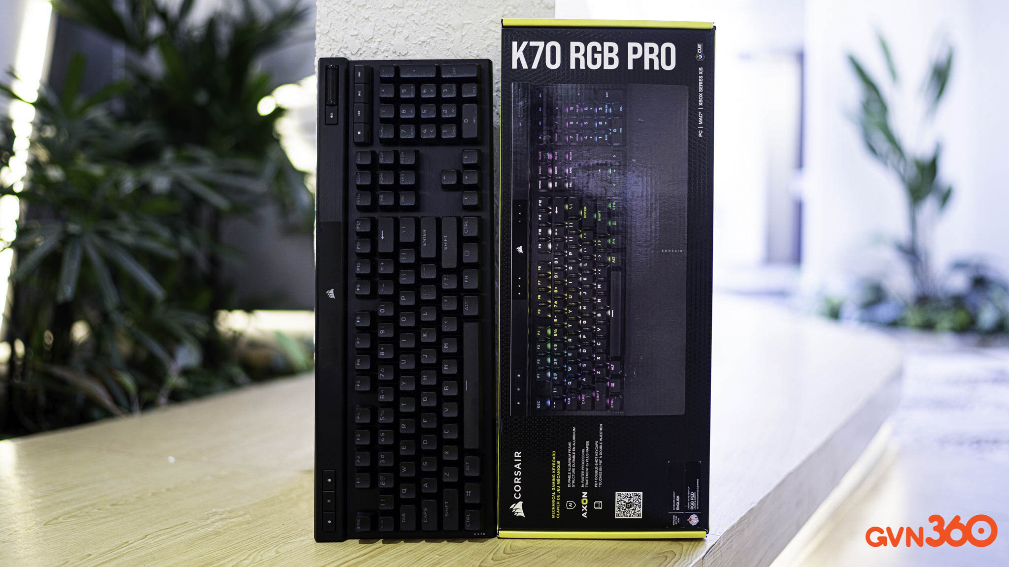 Đánh giá Corsair K70 RGB PRO: bàn phím gaming fullsize cao cấp với tần số phản hồi 8000 Hz