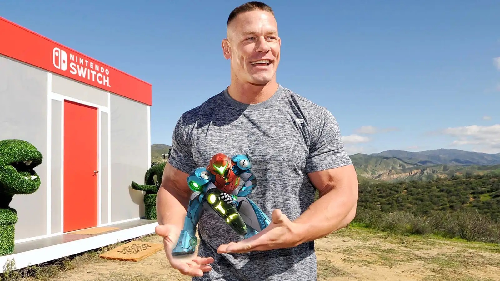 Siêu sao WWE John Cena từng nằng nặc đòi Nintendo ra phần Metroid mới, 4 năm sau được tặng luôn bản Metroid Dread