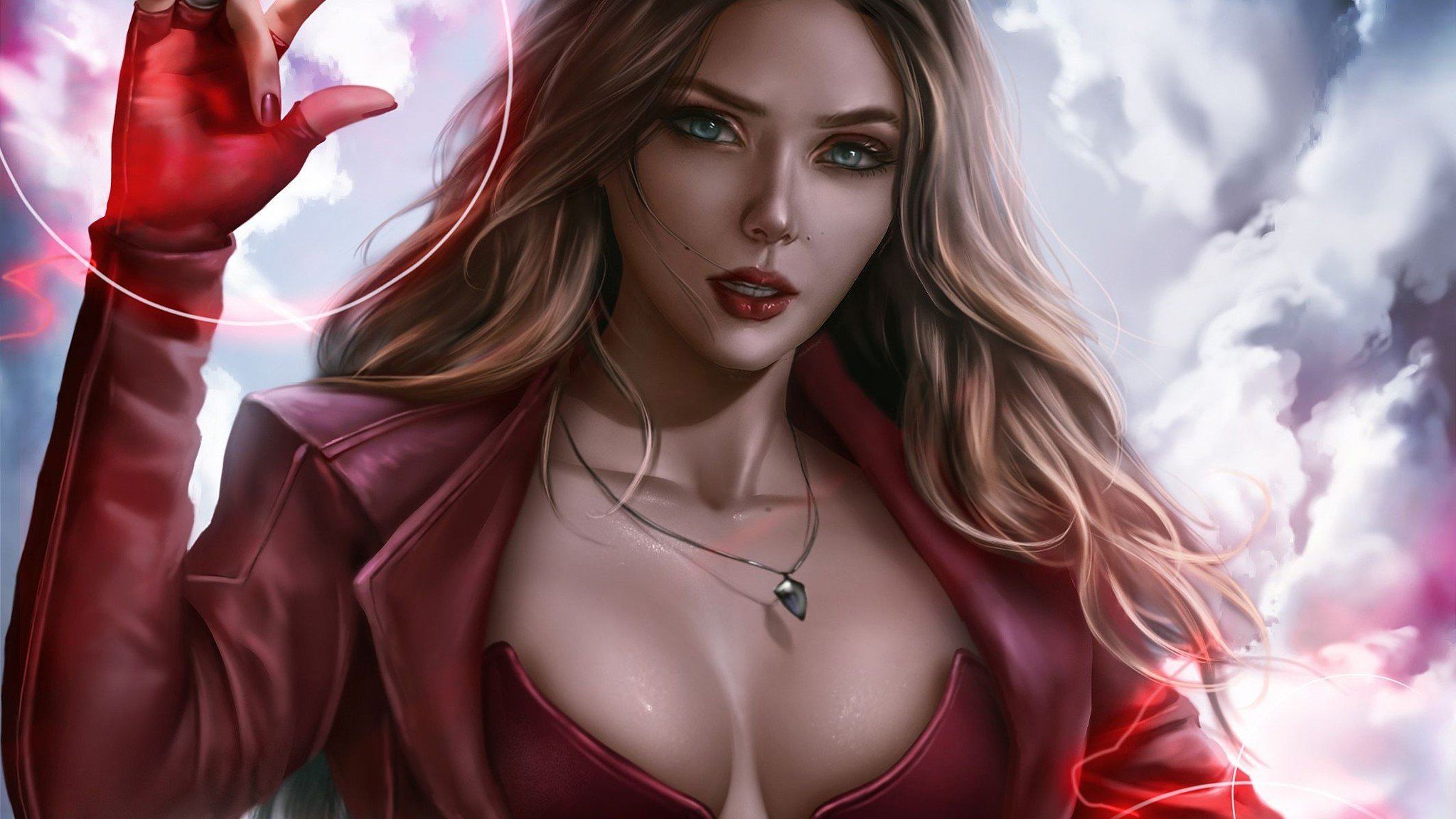 Quá mê mẩn, game thủ tái hiện nguyên bộ trang phục Scarlet Witch trong Final Fantasy 14
