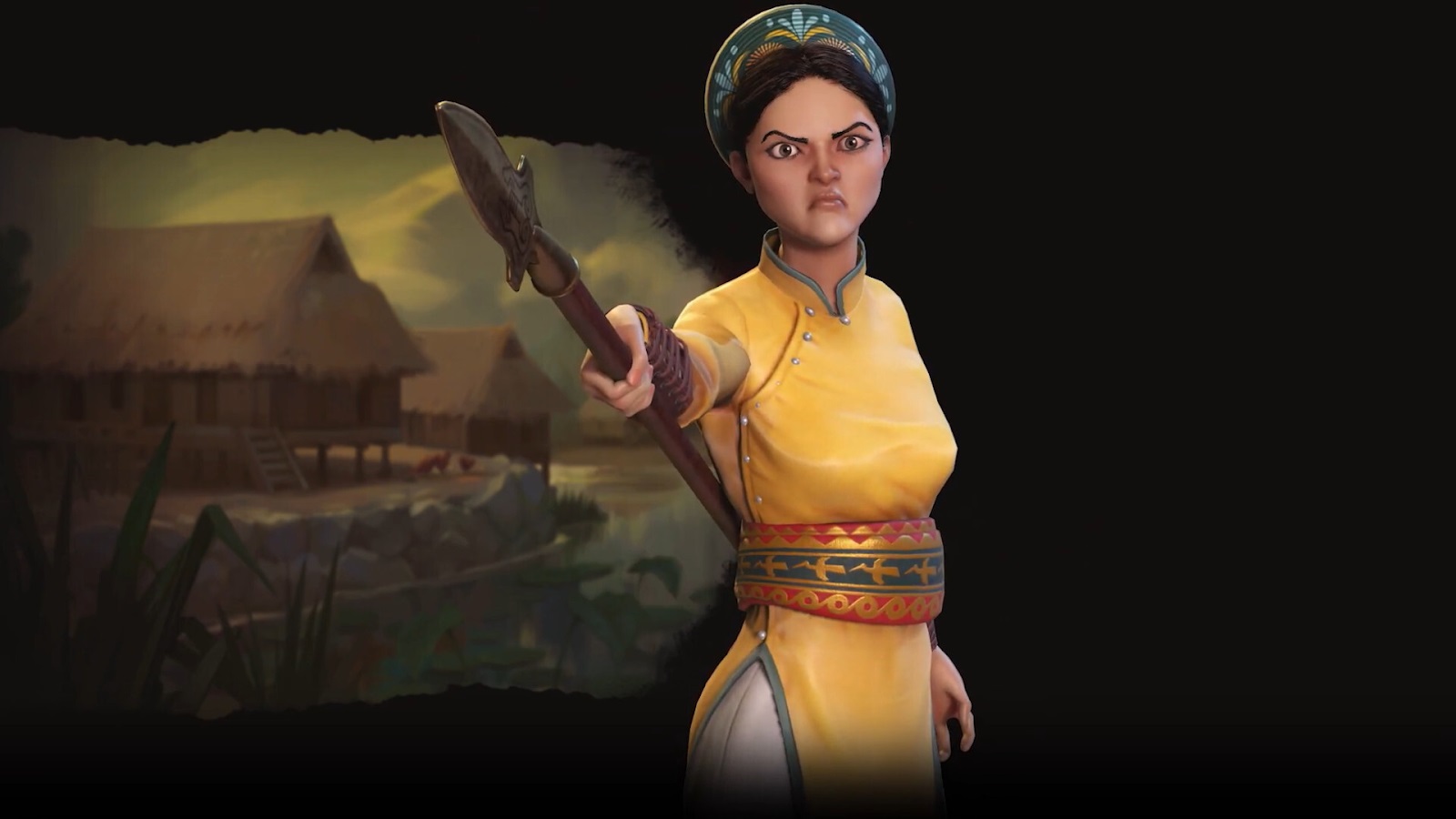Nữ tướng Bà Triệu lừng lẫy lịch sử Việt Nam xuất hiện cùng Voi Chiến trong Civilization VI