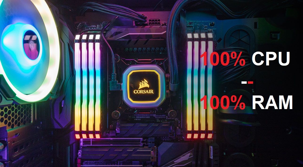 Hướng dẫn tạo báo động đỏ khi máy tính bị quá tải RAM và CPU