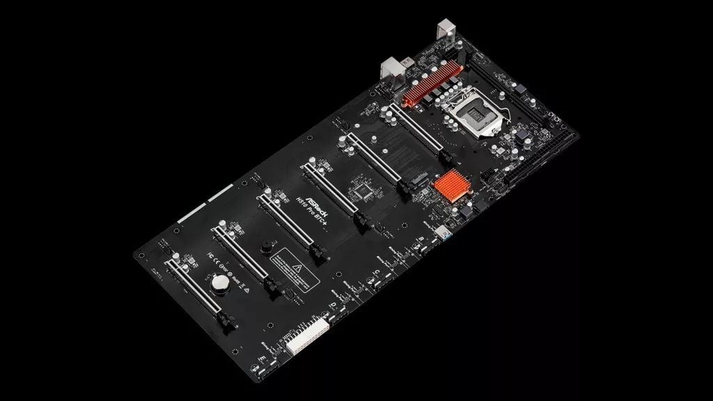 Bất chấp Bitcoin rớt giá, ASRock trình làng mainboard đào coin hỗ trợ đến 7 coin card