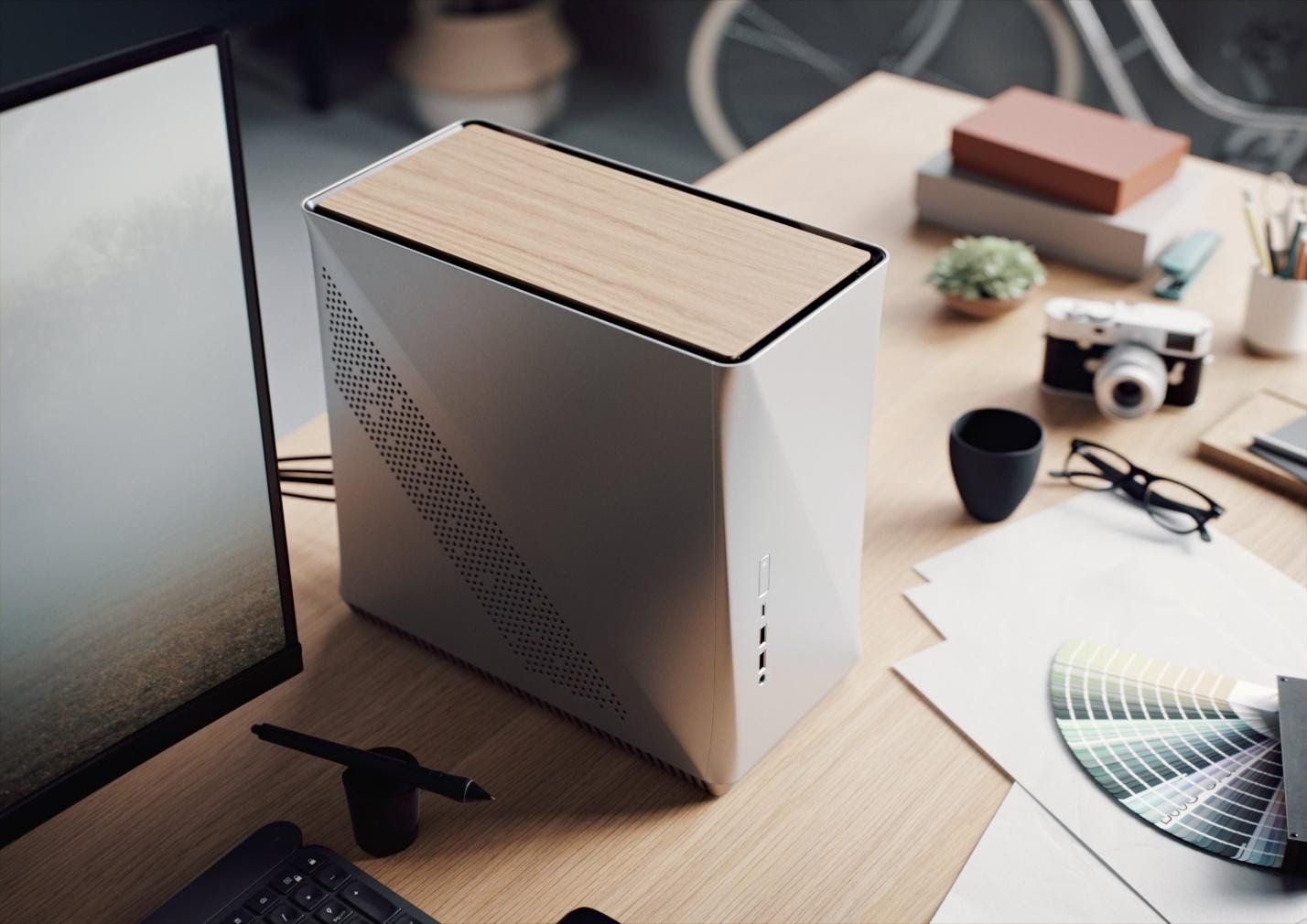Bất ngờ xuất hiện thùng máy Fractal Design Era ITX đi ngược xu hướng, không LED RGB nhưng vẫn rất sắc màu