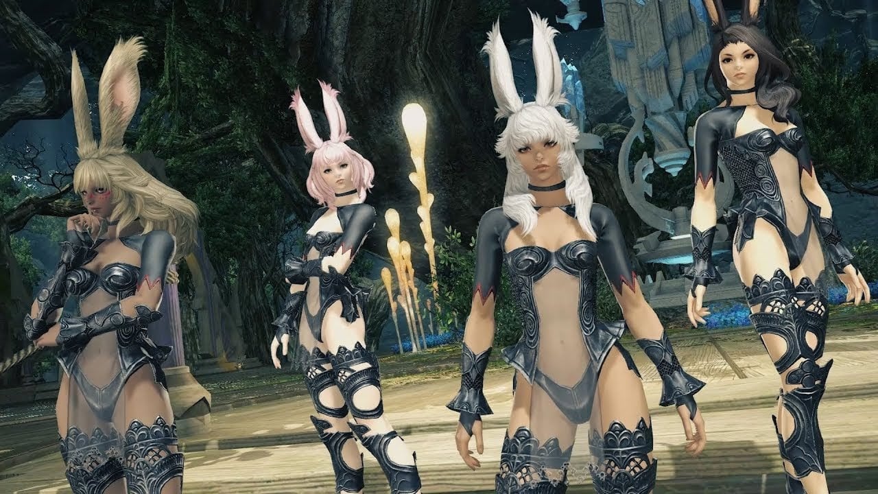Vì rảnh quá không có gì làm, nhóm họa sĩ của Final Fantasy XIV đã tạo thêm nhân vật thỏ dễ thương… nhưng tiếc là nam