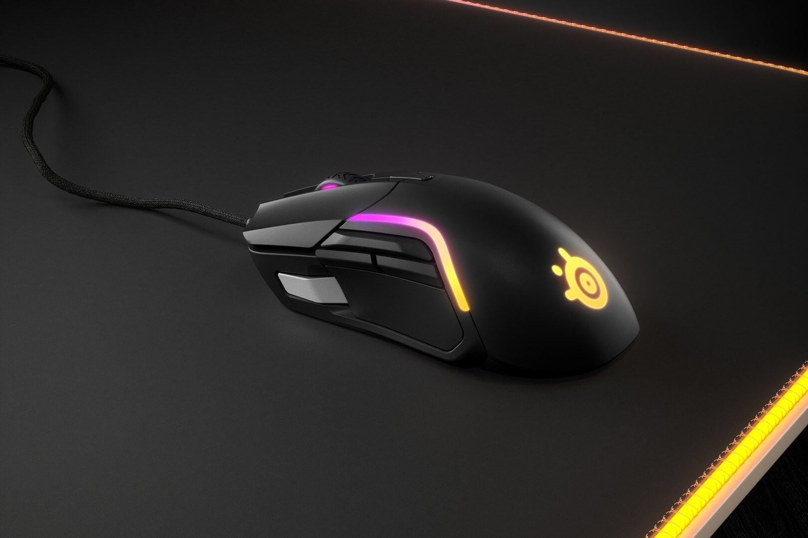 SteelSeries ra mắt chuột gaming đa năng Rival 5: LED đẹp, nhiều nút, siêu nhẹ, giá từ 70 đô