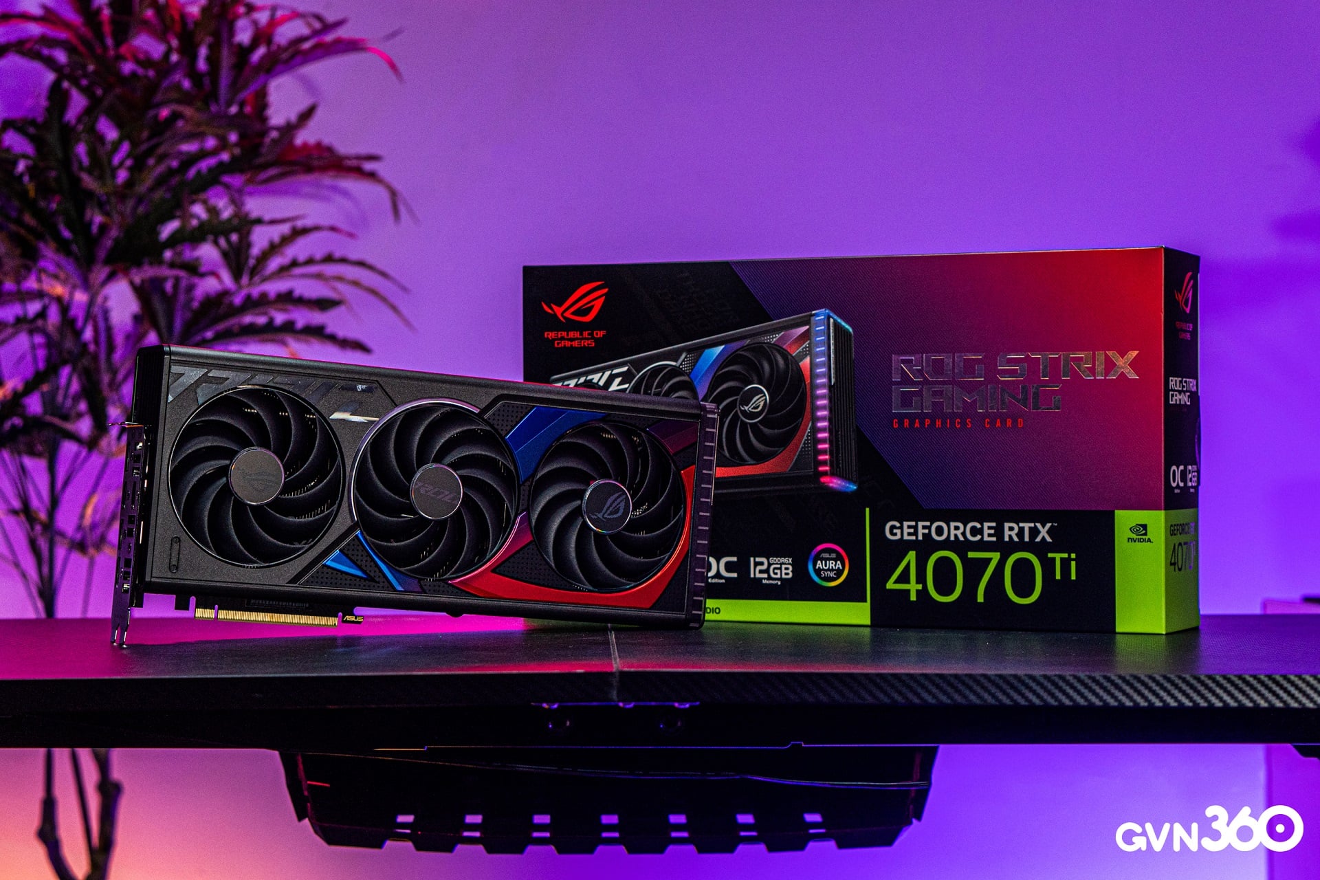 Mời bạn chiêm ngưỡng bộ ảnh “ASUS ROG Strix RTX 4070Ti: Nét đẹp Cộng hòa game thủ thời đại mới”