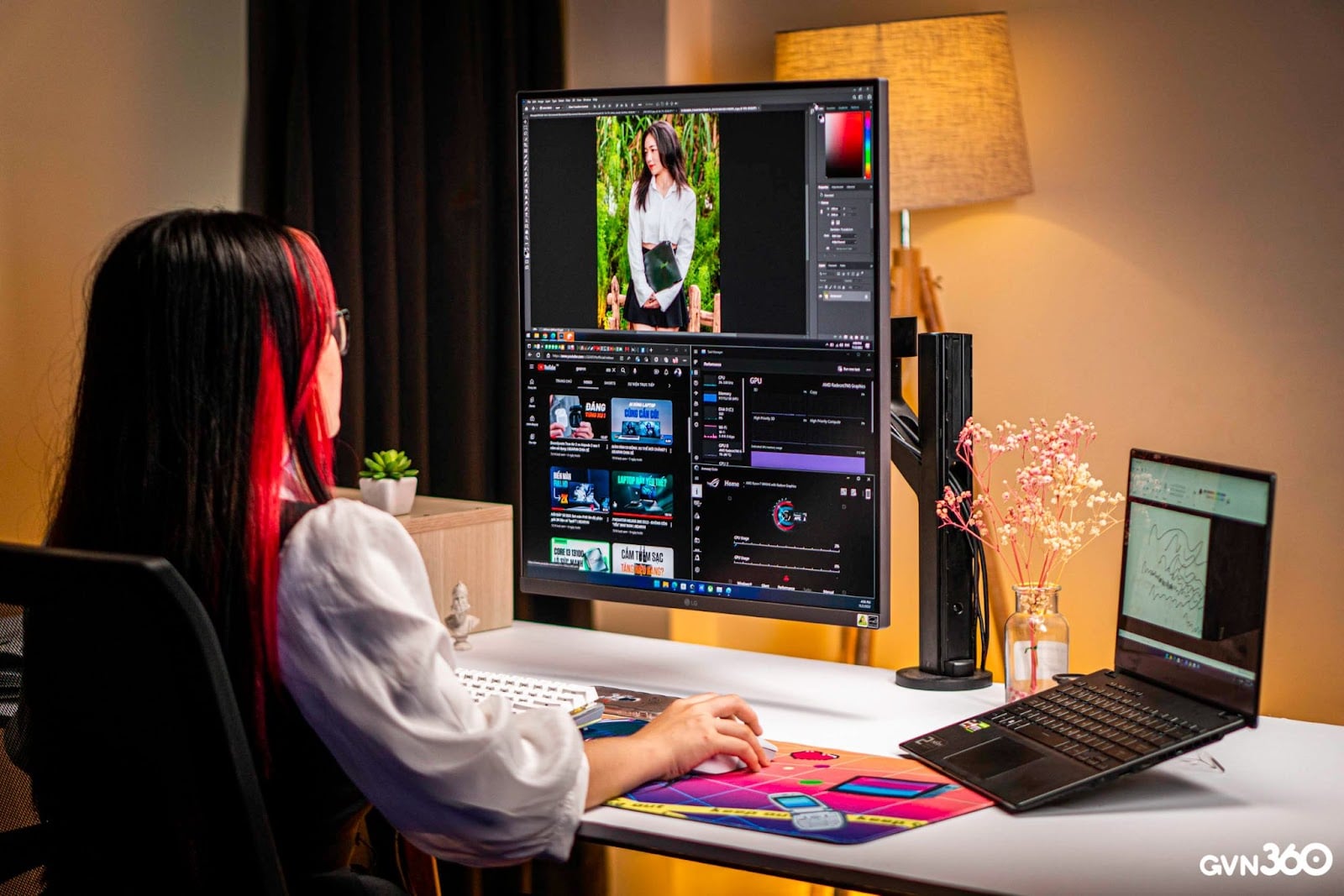LG DualUp 28MQ780-B: Chiếc màn hình “vuông hiển thị, tròn cảm xúc” cho người đam mê công việc