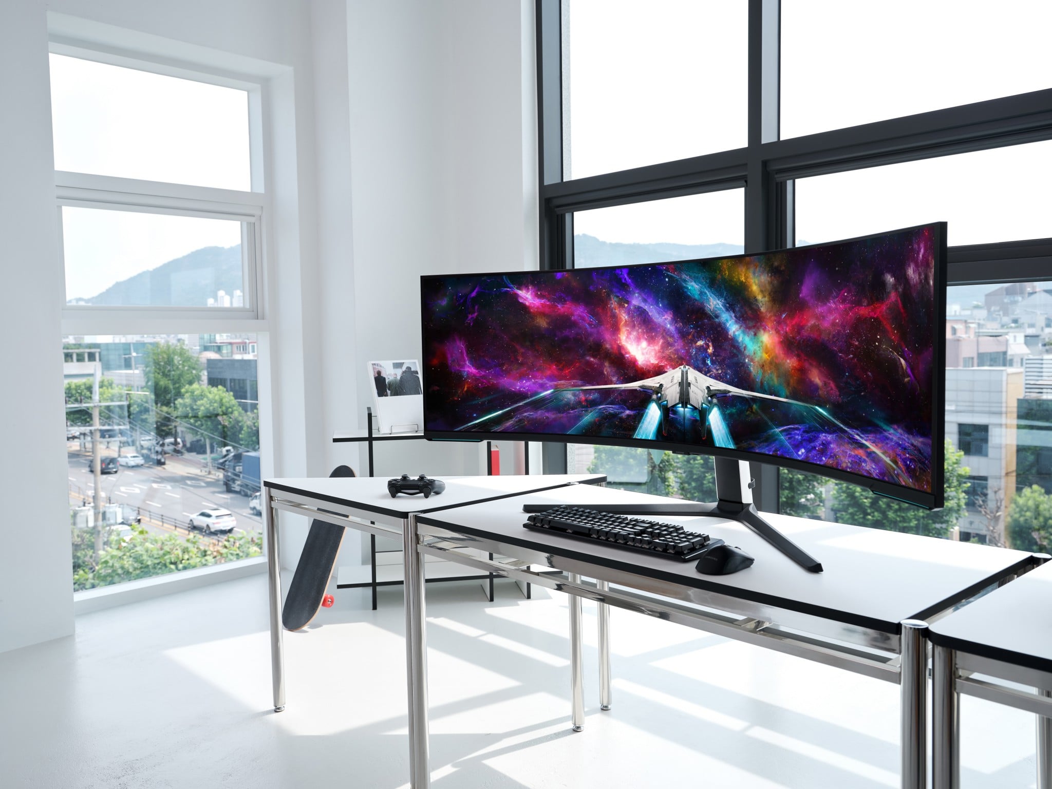 Samsung hé lộ màn hình gaming Odyssey Neo G9 57-inch Dual UHD đầu tiên trên thế giới