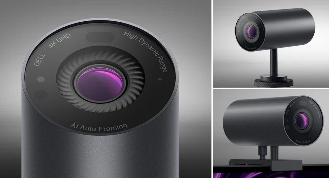 Dell ra mắt webcam UltraSharp, tôn vinh khuôn mặt rạng ngời của bạn với độ nét 4K và HDR