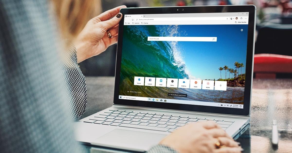 Hướng dẫn tăng tốc độ phản hồi cho tab mới trên Edge Chromium