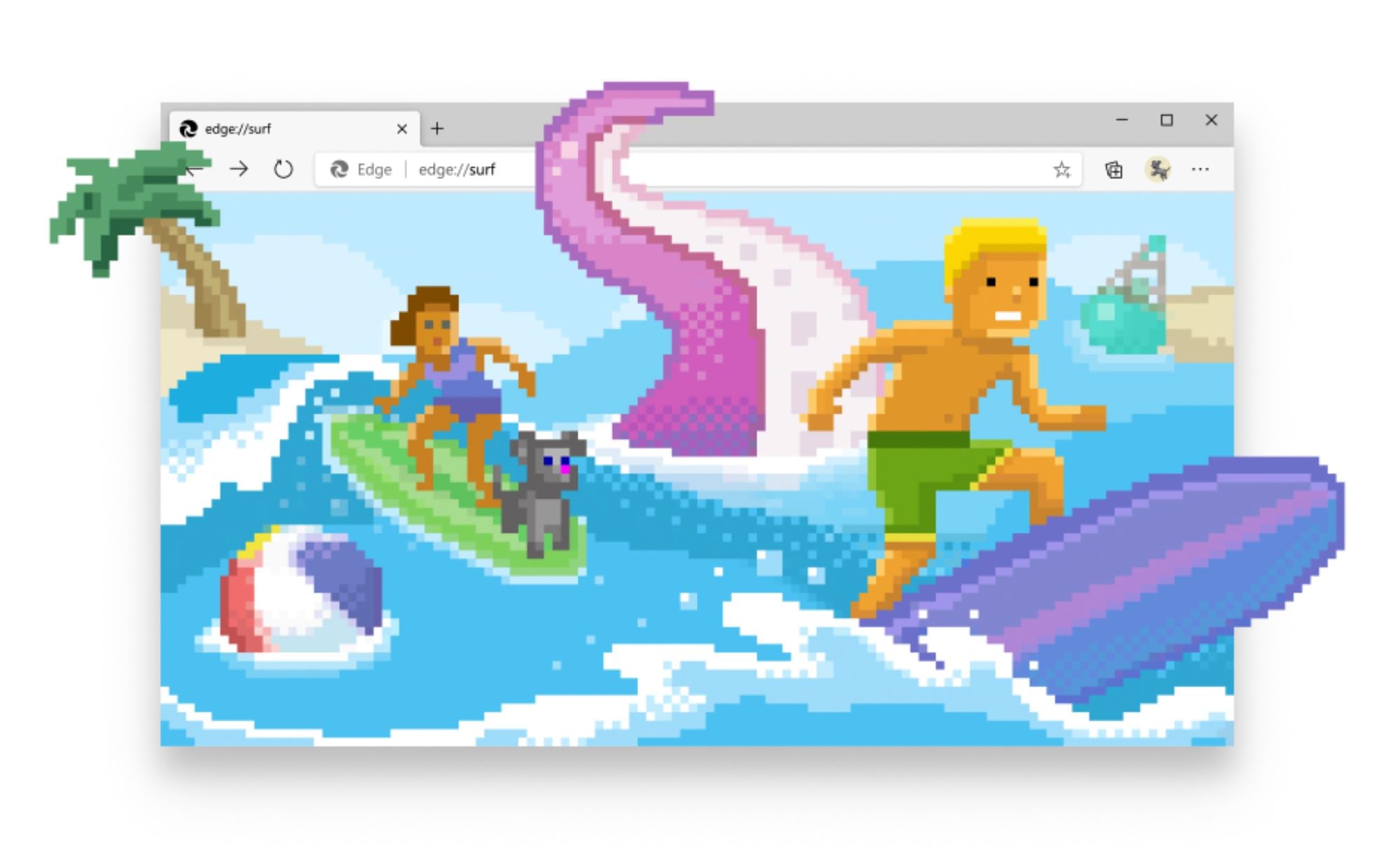 Microsoft tích hợp game retro lướt sóng cho bạn chơi đỡ chán trong lúc chờ cài Windows