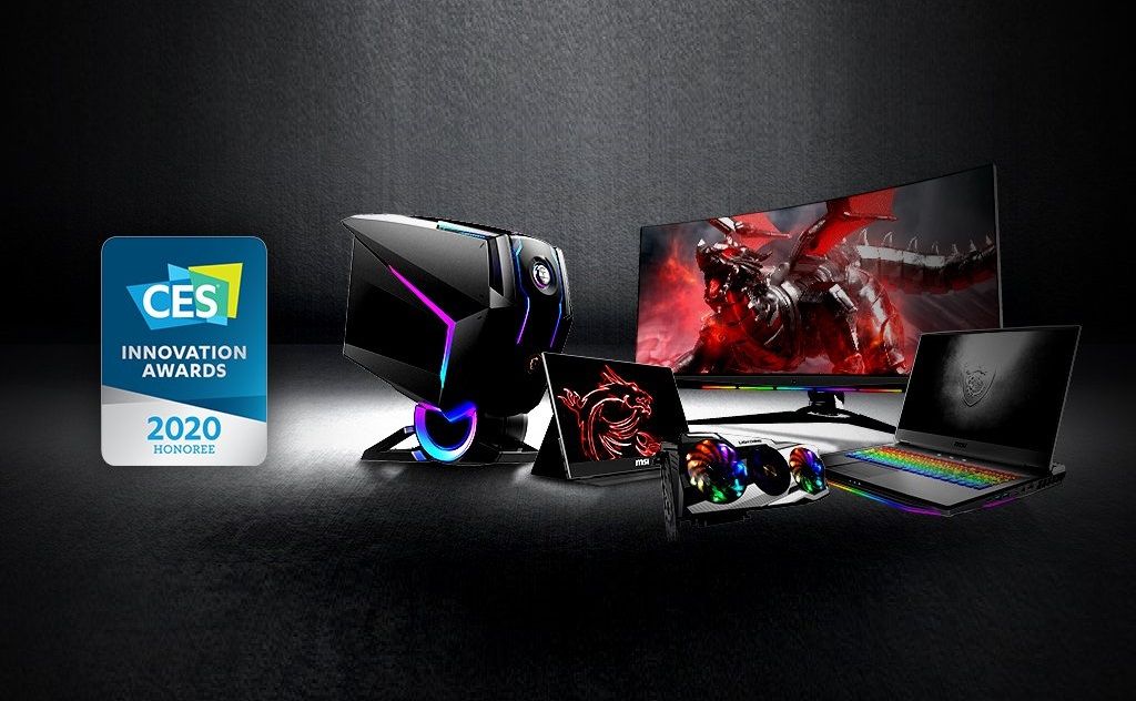 MSI được vinh danh tại tại CES 2020 với 10 sản phẩm cực 
