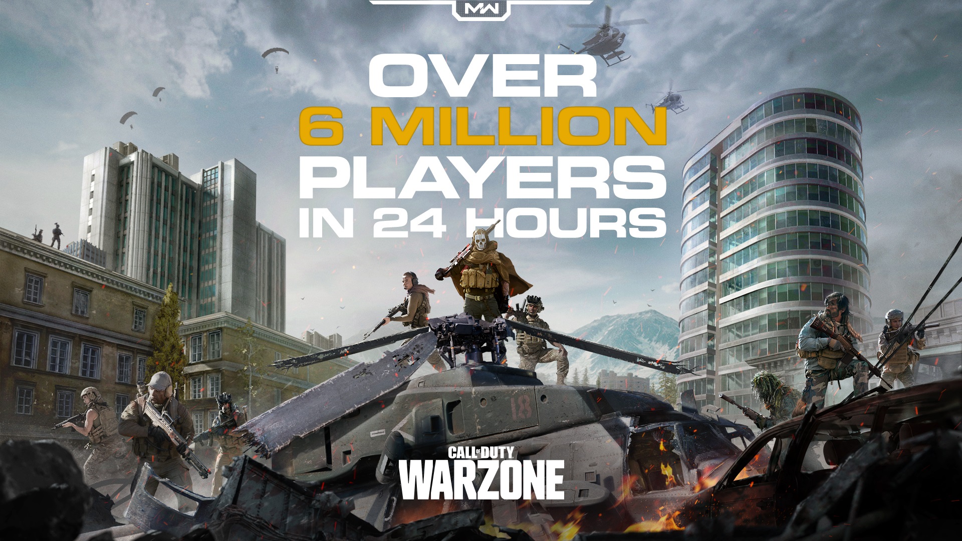 Call of Duty: Warzone đạt 6 triệu người chơi chỉ sau 24 giờ ra mắt