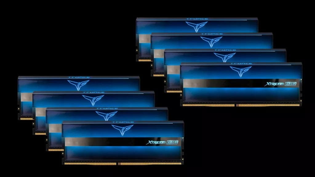 TeamGroup ra mắt kit RAM Xtreem ARGB phủ gương 1 chiều với dung lượng siêu to khổng lồ lên đến 256GB