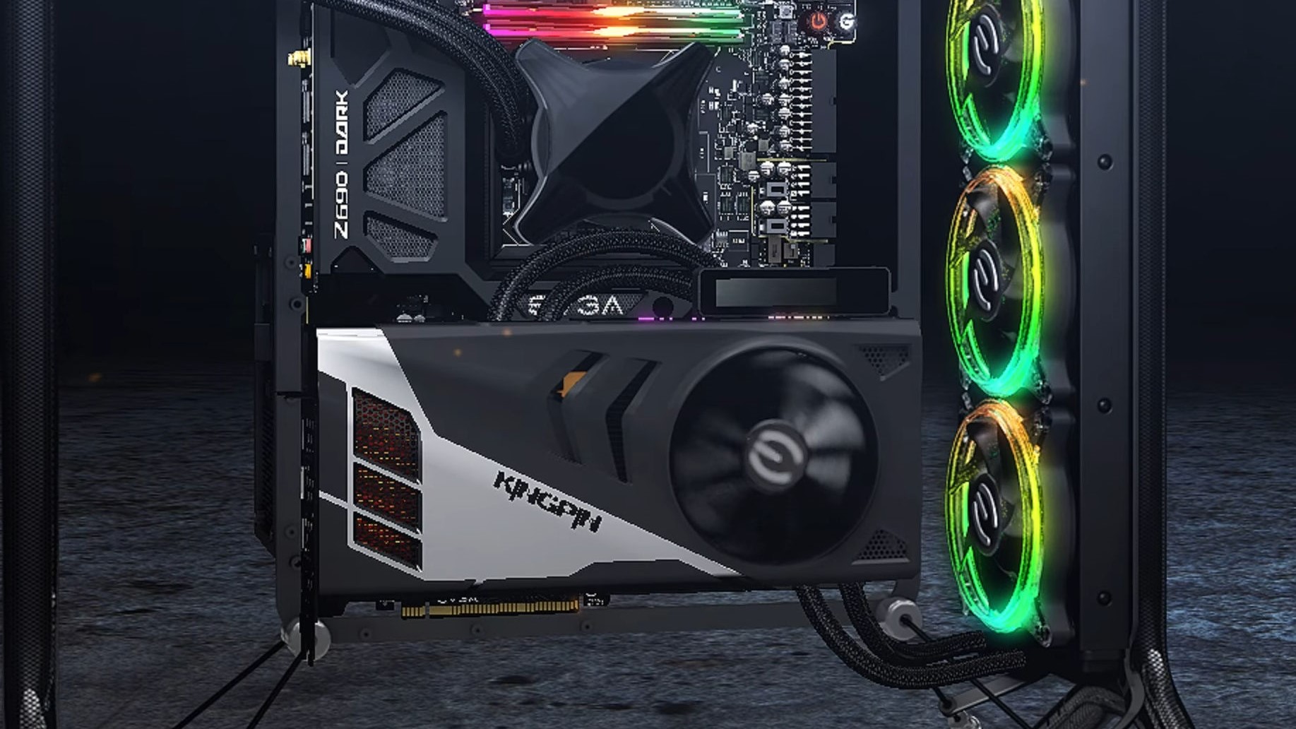Xuất hiện mẫu card RTX 3090 Ti có tận 2 đầu cấp nguồn 16-pin, ăn đến 1275W điện
