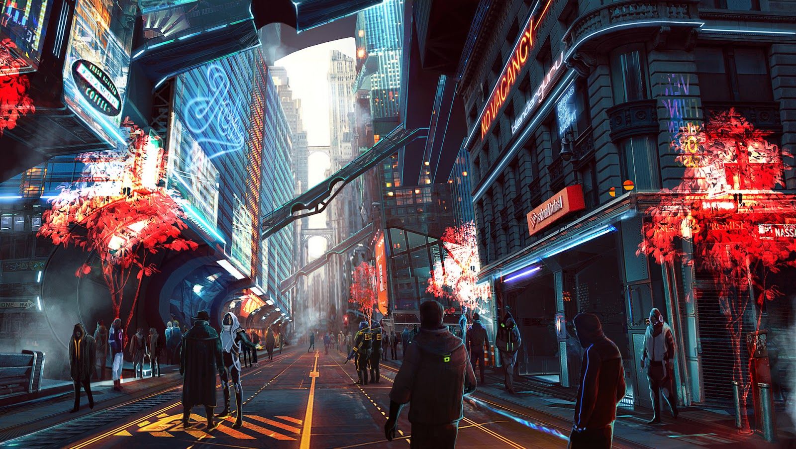 Vì ai cũng cần desktop ấn tượng, mời anh em tải bộ hình nền thành phố tương lai (P.3)