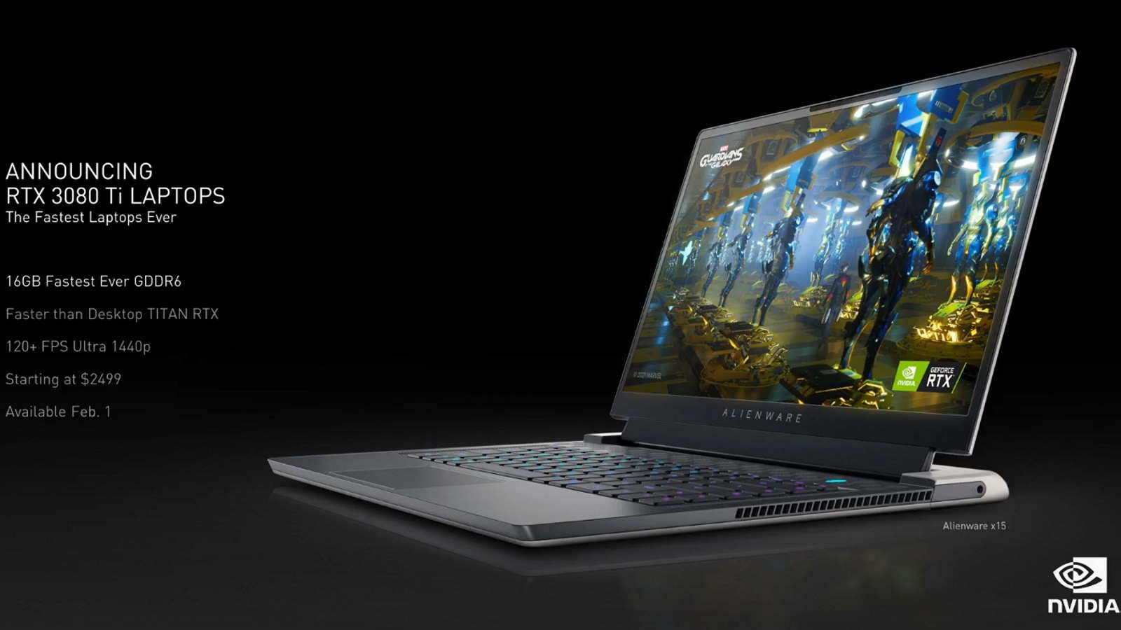 [CES 2022]GPU laptop Nvidia RTX 3080 Ti còn mạnh hơn cả RTX Titan trên desktop