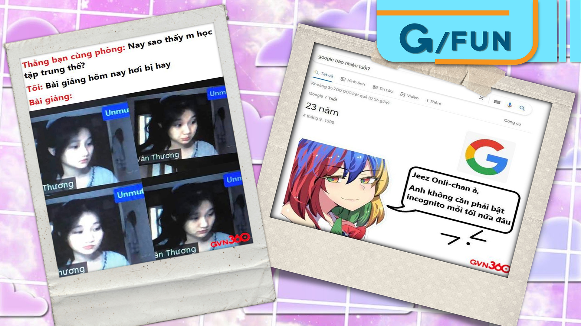 Tổng hợp meme hài hước cuối tuần: Genshin đại thiên sứ H5, Google~ Chan, iPhone 13, học online...