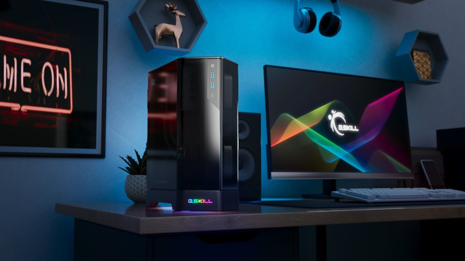 G.Skill ra mắt case Z5i mini-ITX: Kích thước nhỏ nhắn, mở được 2 cánh như đại bàng và đựng vừa RTX 3090 bản FE