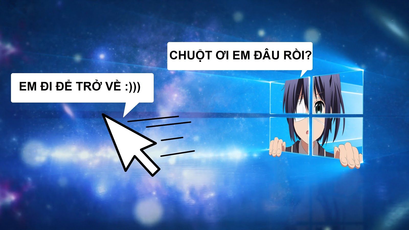 Hướng dẫn tìm lại con chuột thất lạc của bạn trên màn hình Desktop trong Windows 10