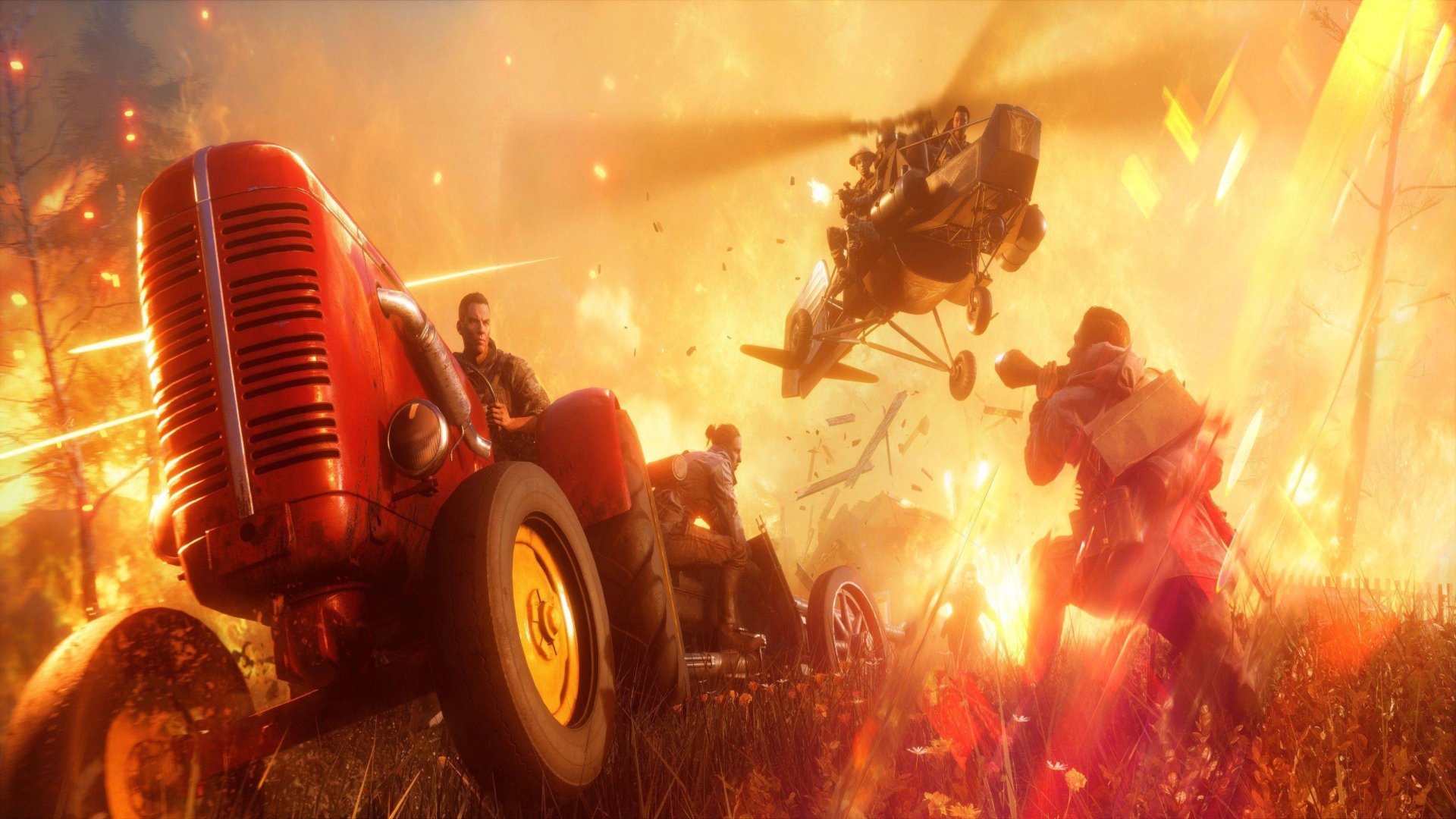 Những cái nhìn đầu tiên về chế độ Firestorm của Battlefield V