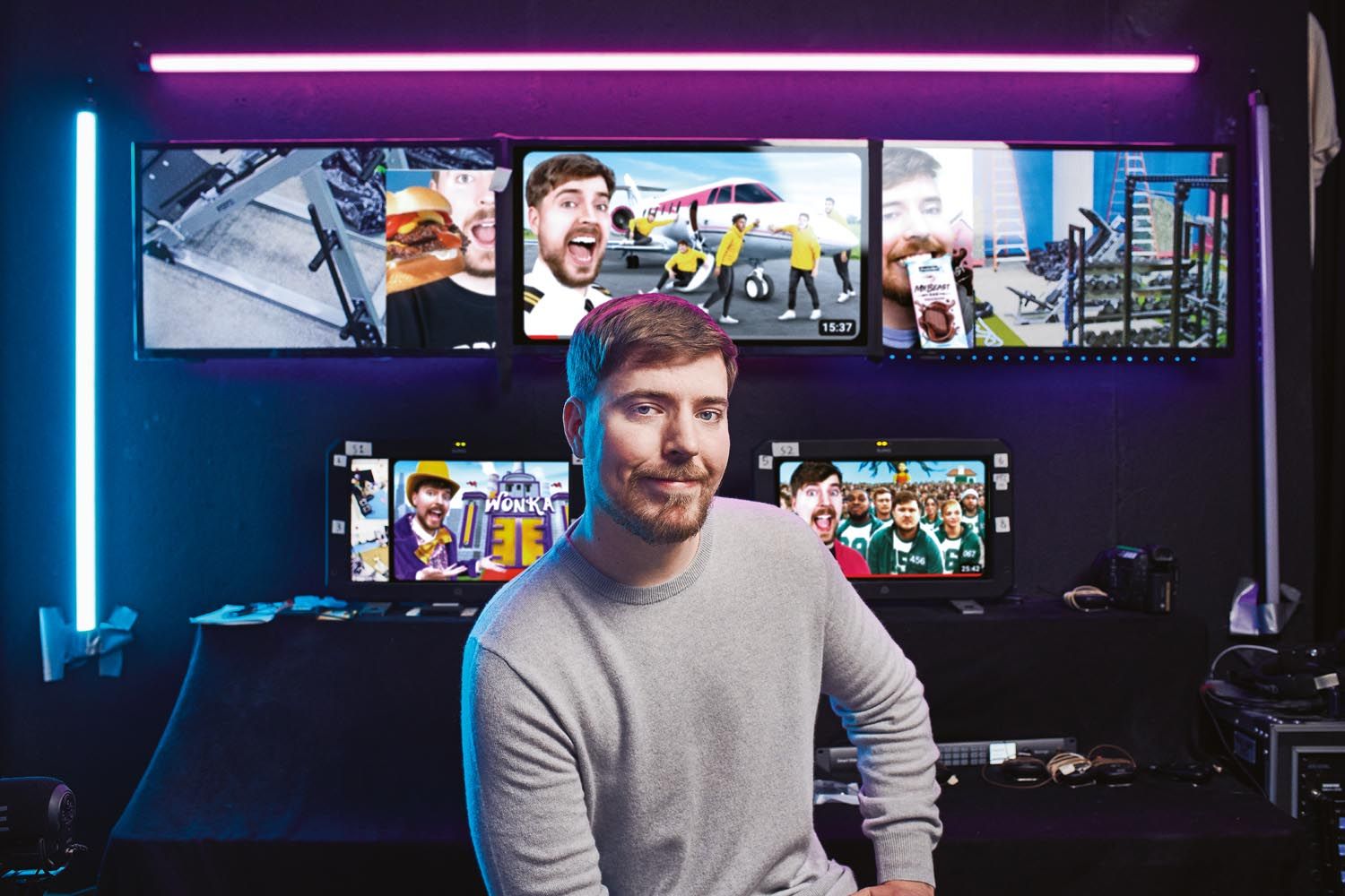 Mời bạn chiêm ngưỡng tòa biệt thự của Youtuber nổi tiếng nhất thế giới MrBeast với Youtube VR 360