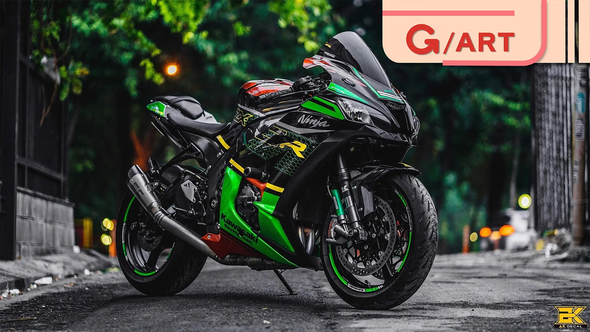 Vì ai cũng cần desktop ấn tượng, mời tải bộ hình nền xe mô tô KAWASAKI NINJA ZX10R