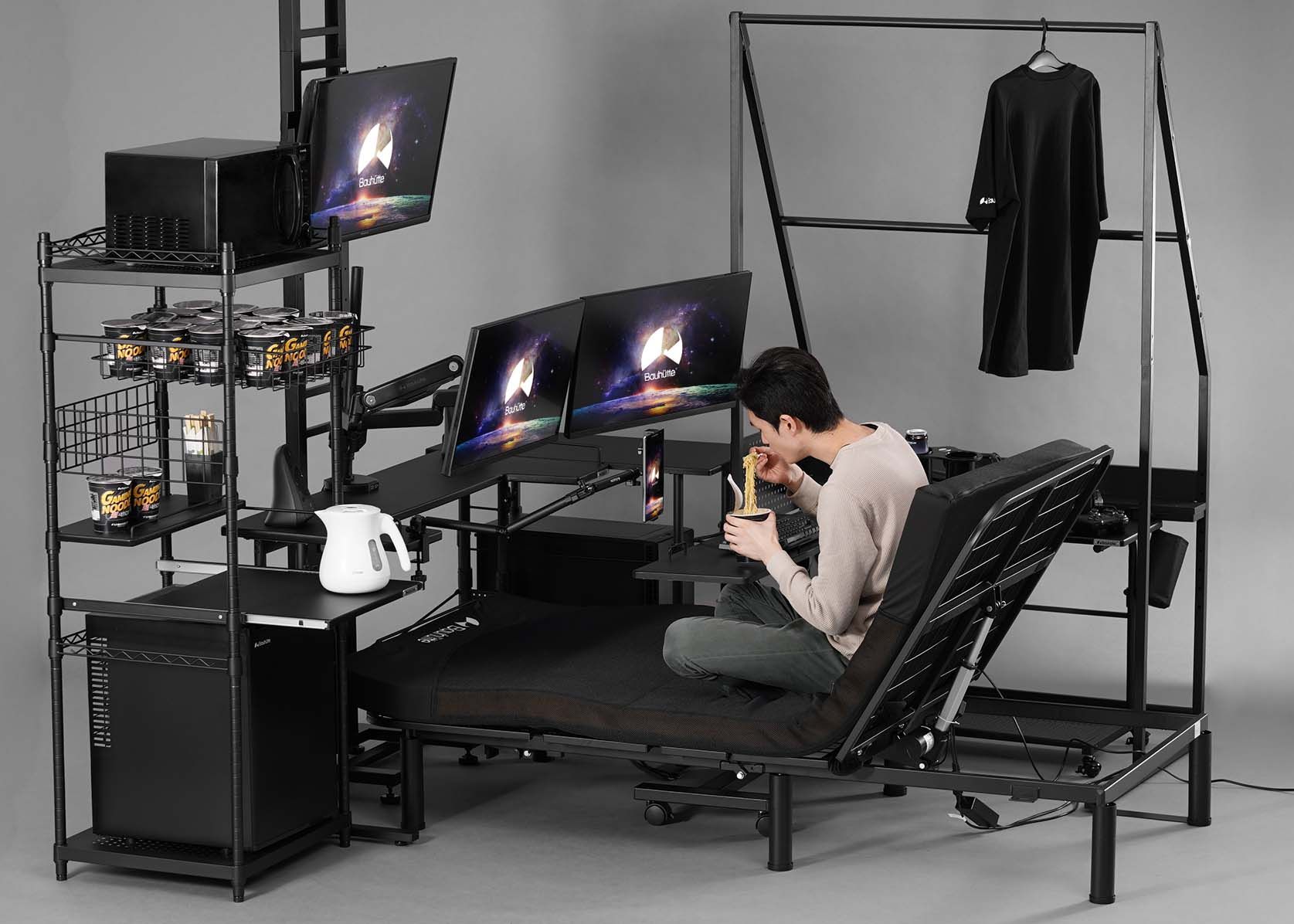 Xuất hiện giường gaming cho game thủ hardcore, muốn “thế nào” chiều “thế đó”