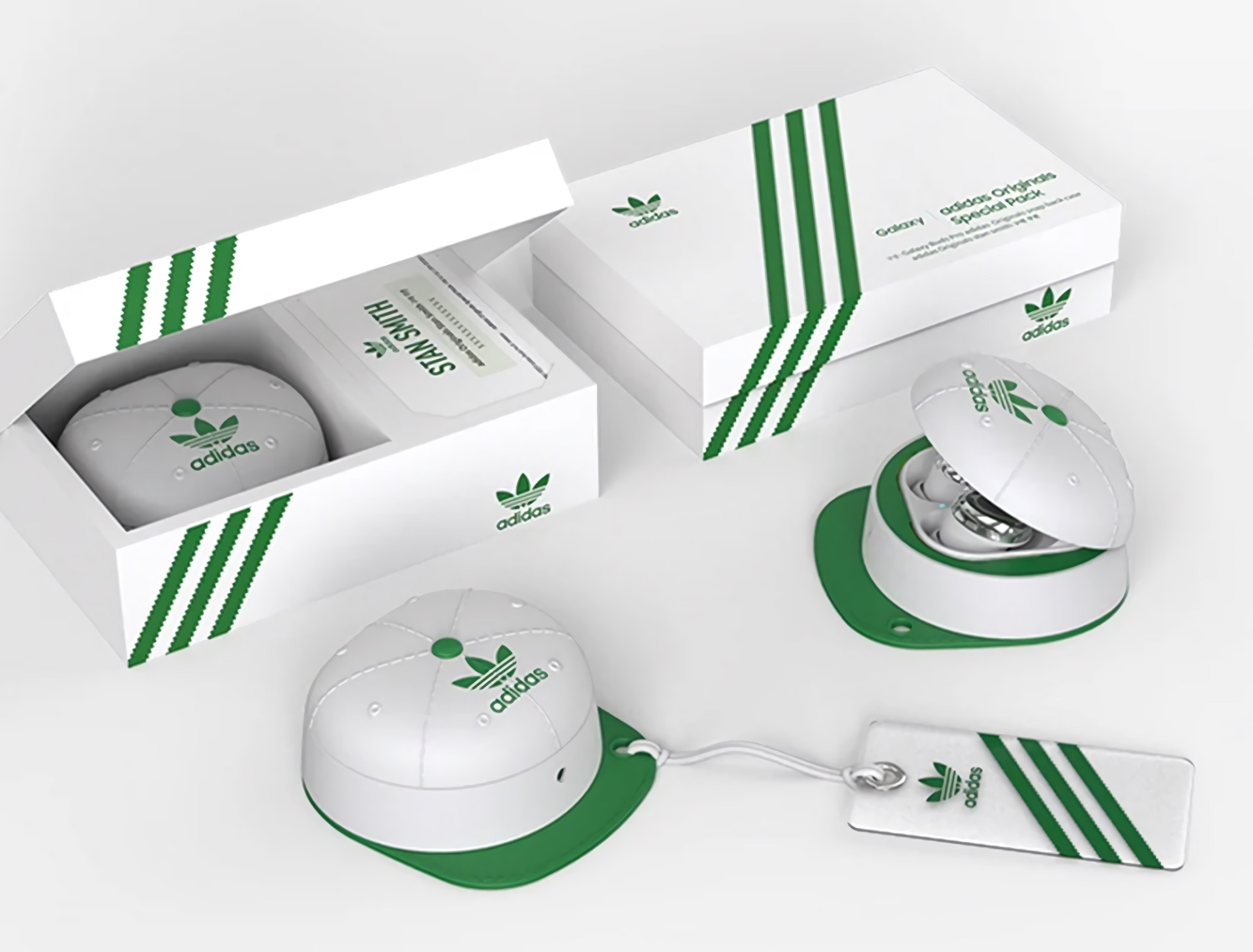 Xuất hiện tai nghe không dây Samsung Galaxy Buds Pro được cất trong... hộp giày Adidas