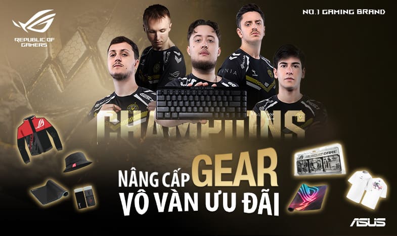 NÂNG CẤP GEAR, VÔ VÀN ƯU ĐÃI