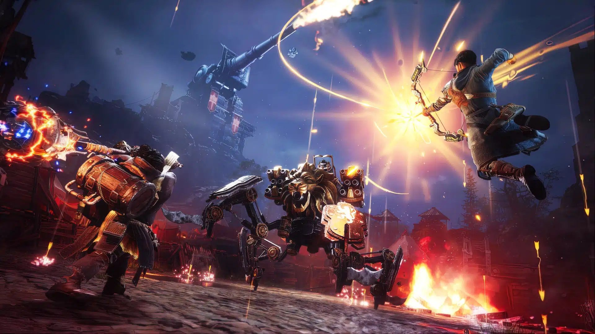 Gangs of Sherwood tung gameplay Robin Hood đánh nhau ì xèo để lấy của người giàu chia cho người nghèo