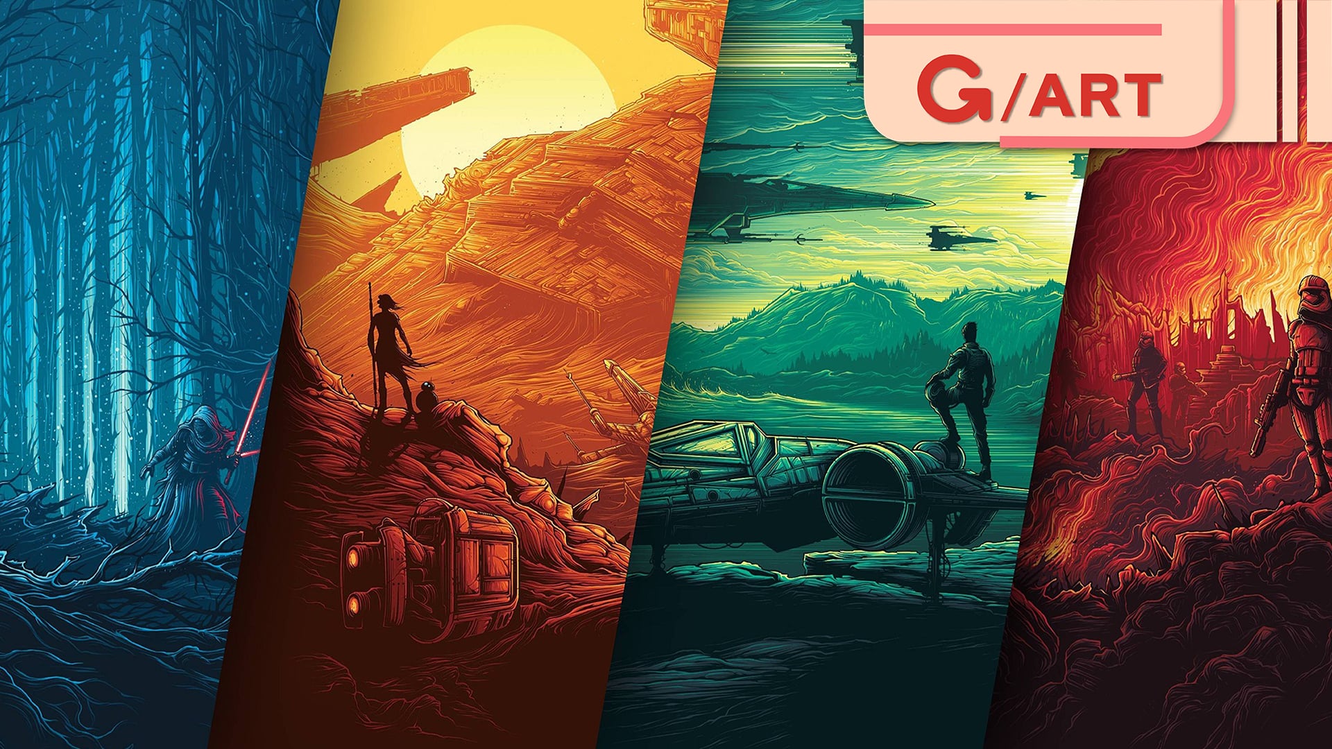 Vì ai cũng cần desktop ấn tượng, mời tải bộ hình nền Star Wars