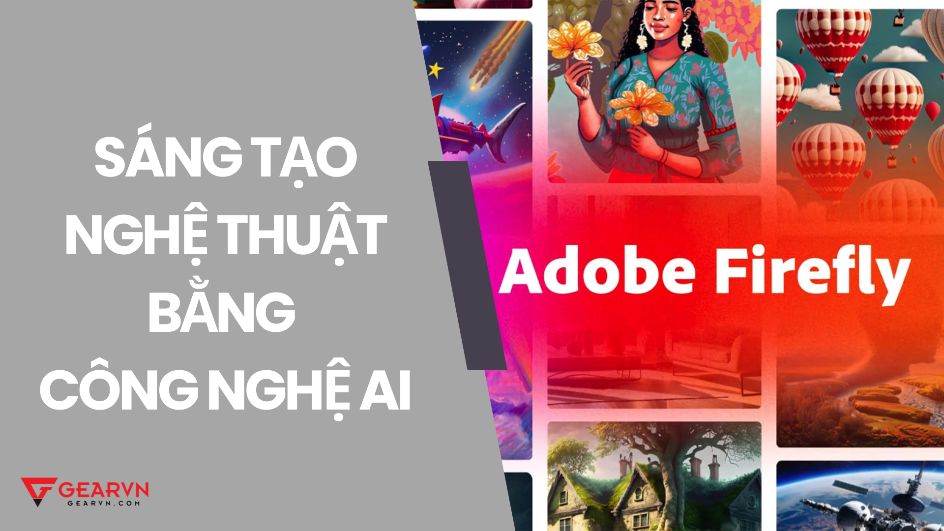 Vẽ tranh bằng AI - dùng ngay Adobe Firefly