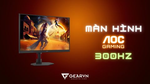 AOC ra mắt màn hình gaming 2K với tần số quét 300Hz
