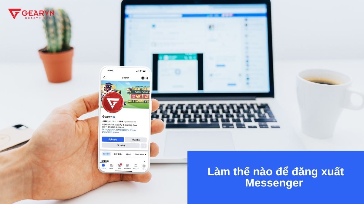 6 cách đăng xuất Messenger trên điện thoại, máy tính