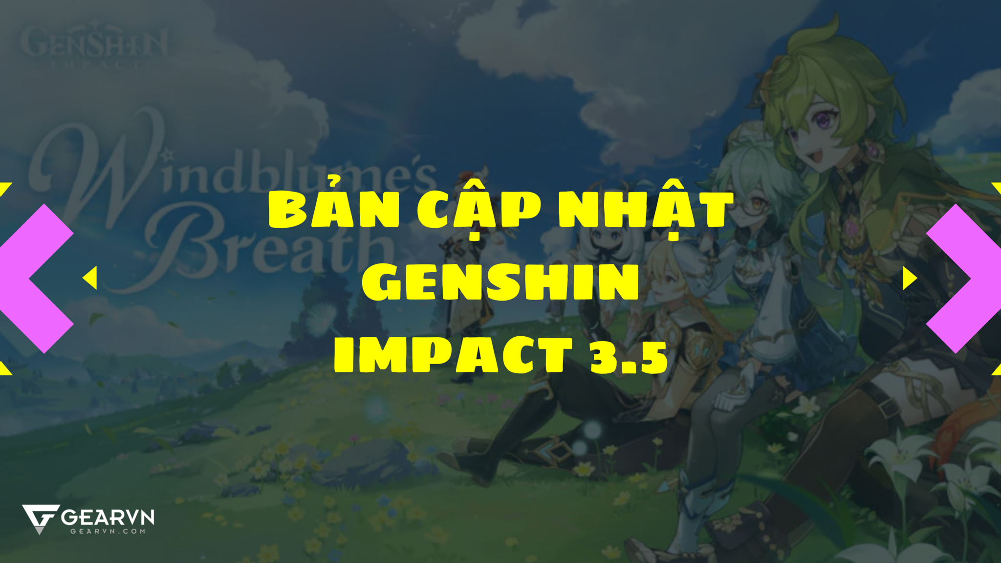 Bản cập nhật Genshin Impact 3.5 có gì mới?