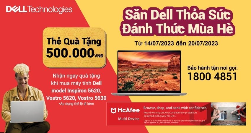 SĂN DELL THỎA SỨC, ĐÁNH THỨC MÙA HÈ